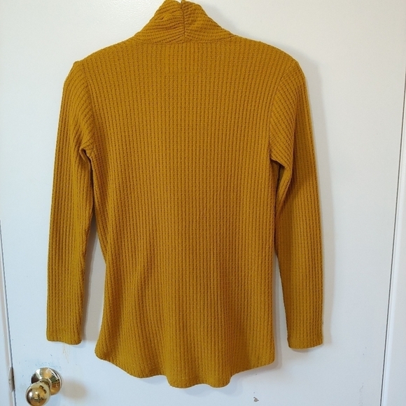 ANTHROPOLOGIE Akemi + Kin Woodruff Waffle Knit Wrap Top - Picture 9 of 15